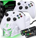 Estação de Carregamento para Controle Xbox CYOYPPY com Bateria Dupla de 5520mWh