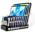 Estação de Carregamento RISWOJOR 10 Portas 100W USB Tipo C Estação de Carregamento RISWOJOR 10 Portas 100W USB Tipo C