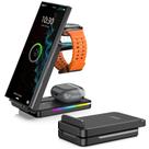 Estação de Carregamento Sem Fio 3 em 1 NeotrixQi - Compatível com Samsung