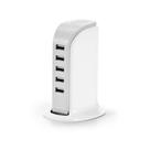 Estação de Carregamento USB com 5 Portas e Cabo de 1,5m