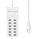 Estação de carregamento USB FRISATPOW Hub de 12 portas com carregamento rápido Estação de carregamento USB FRISATPOW Hub de 12 portas com carregamento rápido