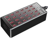 Estação de carregamento Vantacent89 24 portas 100W para vários dispositivos