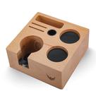 Estação de compactação de café expresso KNODOS Walnut V3 58 mm com armazenamento