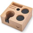 Estação de compactação de café expresso KNODOS Walnut V3 para Breville 54mm