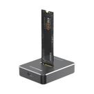 Estação De Docking Blueendless M2 NVMe USB C Para SSD NGFF HDD USB M Key, Case Para Unidade De Estação De Docking Blueendless M2 NVMe USB C Para SSD NGFF HDD USB M Key, Case Para Unidade De