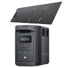 Estação de Energia E980 110V Ecoflow Gerador Nobreak com painel solar 60W