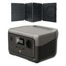 Estação De Energia Portátil 300w 110v Ecoflow River 2 Com Painel Solar dobrável 110W