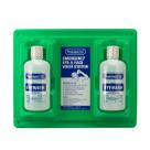Estação de lavagem de olhos PhysiciansCare, montável na parede com 2 x 946 ml