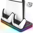 Estação de resfriamento para PS5 Slim Console KEPLUG com ventilador