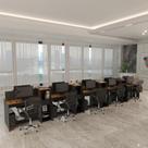 Estação de Trabalho 10 Lugares Smart Office 10 Mesas 8 Armários Livreiro