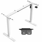 Estação de trabalho elétrica com estrutura de mesa de pé VIVO DESK-V100EW