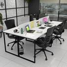 Estação de Trabalho Mesa Plataforma Industrial 4 Lugares Office Estação de Trabalho Mesa Plataforma Industrial 4 Lugares Office