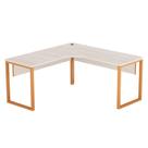 Estação de Trabalho Tubular P25 Pandin 1,351,35 M Casablanca e Laranja Estação de Trabalho Tubular P25 Pandin 1,351,35 M Casablanca e Laranja