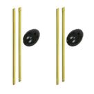 Estacas de Agilidade Kit Com 2 Unidades Treinamento 1 Fit