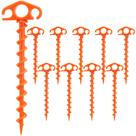Estacas de barraca Estacas de areia para barraca de praia Spiral Anchor 24 cm (10)
