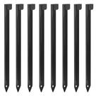 Estacas de borda de jardim ORVPMVP Metal de 10 polegadas (20 unidades)