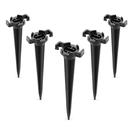 Estacas de iluminação de Natal HLO Lighting Universal 12,7 cm, pacote com 100