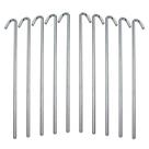 Estacas de jardim para tendas RamPro de 40 peças em aço galvanizado pesado