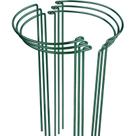 Estacas de suporte para plantas LEOBRO 6 peças 25 cm x 61 cm, metal