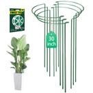 Estacas de Suporte para Plantas LKSSZS 76 cm, Reforçadas, Kit com 6 Unidades
