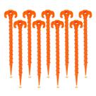 Estacas de Tenda Hikemax Spiral - Pacote com 15 Unidades de 25cm - Pesadas e Resistentes