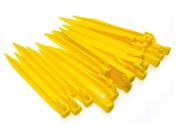 Estacas para Tienda Auto-plaza de 22,5 cm (9 pulgadas) de Plástico con Gancho x24