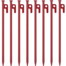Estacas para Tienda RIY de Acero Reforzado de 30 cm, Juego de 8 para Camping