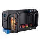 Estación de carga RunSnail para JoyCon Switch 2 con 6 ranuras para tarjetas de juego