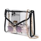 Estádio Clear Purse Bucosd aprovado para mulheres (preto)