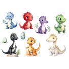 Estampa Fácil Fabricart - Dinossauros