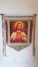 Estandarte Sagrado Coração de Jesus ou Maria
