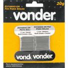 Estanho em fio 1,2mm 60x40 com 20g - vonder Estanho em fio 1,2mm 60x40 com 20g - vonder