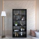 Estante 10 Nichos Livreiro Multiuso Belle Preto