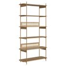 Estante 180 CM 6 Prateleiras Pes Metal Oslo 28965 Hanover Artesano Estante 180 CM 6 Prateleiras Pes Metal Oslo 28965 Hanover Artesano