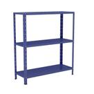 Estante 3 Prateleiras Aço Livros Quarto Cozinha Fer EAF007
