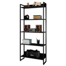 Estante 5 Prateleiras Studio Industrial Preto Mpozenato