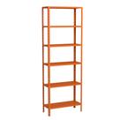 Estante 6 Prateleiras Aço Livros Quarto Cozinha EAF013