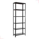Estante 6 Prateleiras Aço Livros Quarto Cozinha