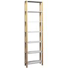 Estante 60x23x221 Branca c 6 Prat. 33cm