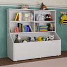 Estante Aberta Para Livros Organizador de Brinquedos Para Sala de Jogos Berçários Quarto de Bebê