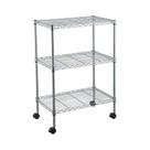 Estante Aço Cromado 3 Prateleiras 60 x 35x 76cm Duratec