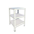 Estante Aço Pequena p 45kg 3 Bandejas Bipartida 65cm x 40cm x 42cm Var Cor - PAI