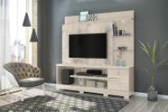 Estante Alan para TV de até 55 polegadas COM PÉS - CALACATA / OFF WHITE - Madetec