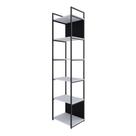 Estante Alta C/06 Prateleiras 185x45x33cm C/fundo Yon Branco Tx/ Branco Tx/ Estante Alta C/06 Prateleiras 185x45x33cm C/fundo Yon Branco Tx/ Branco Tx/