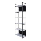 Estante Alta C/06 Prateleiras 185x60x33cm C/fundo Yon Branco Tx/ Branco Tx/ Estante Alta C/06 Prateleiras 185x60x33cm C/fundo Yon Branco Tx/ Branco Tx/