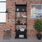 Estante Alta com 6 Prateleiras 185x60x33cm com Fundo Yon