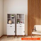 Estante Annecy 1 PT 2 GV Branca