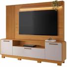 Estante Apego para Tv Até 65 Polegadas Ripado com Led 3 Portas Jcm