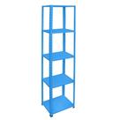 Estante Armário Aço Multi Uso 5 Prateleiras Azul