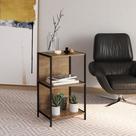 Estante Baixa Steel Quadra 45cm 3 prateleiras Estrutura metálica Steel Quadra Artesano Estante Baixa Steel Quadra 45cm 3 prateleiras Estrutura metálica Steel Quadra Artesano